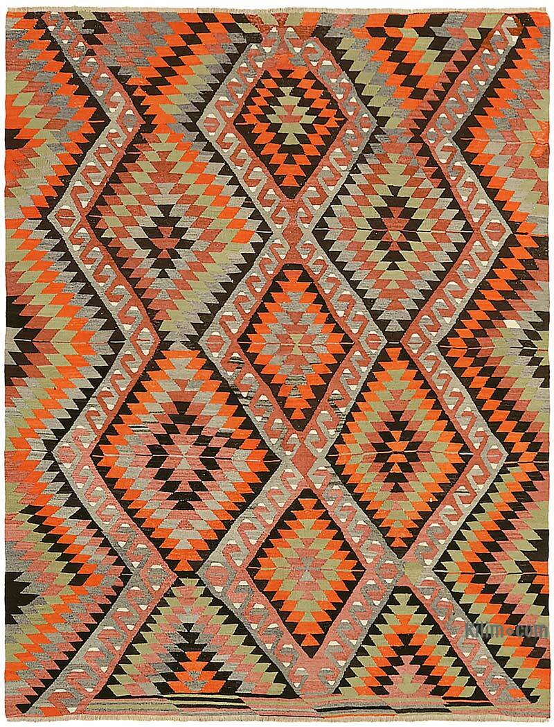Alfombra Vintage Anatolian Kilim - 184 cm x 234 cm - K0079141