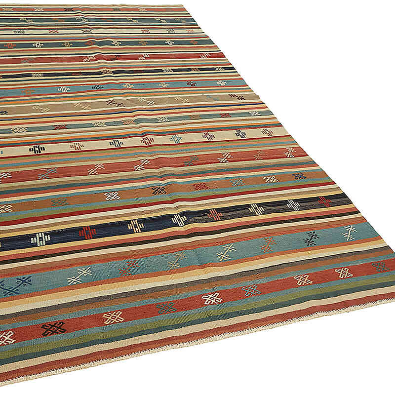 Alfombra Vintage Anatolian Kilim - 167 cm x 304 cm - K0079147
