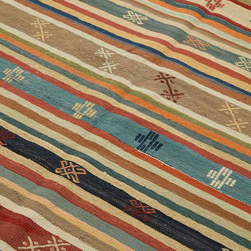 Alfombra Vintage Anatolian Kilim - 167 cm x 304 cm - K0079147