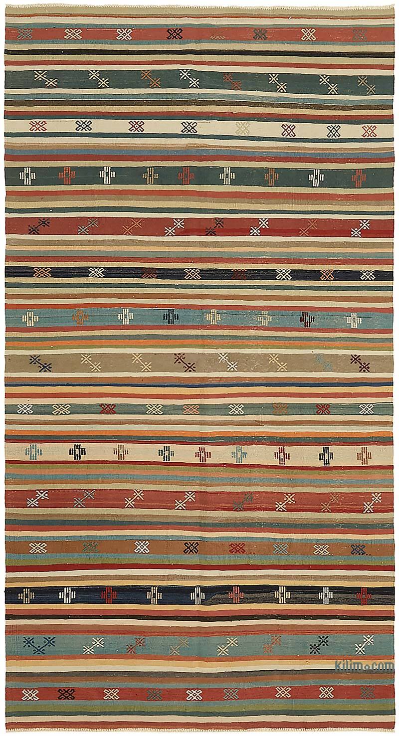 Alfombra Vintage Anatolian Kilim - 167 cm x 304 cm - K0079147