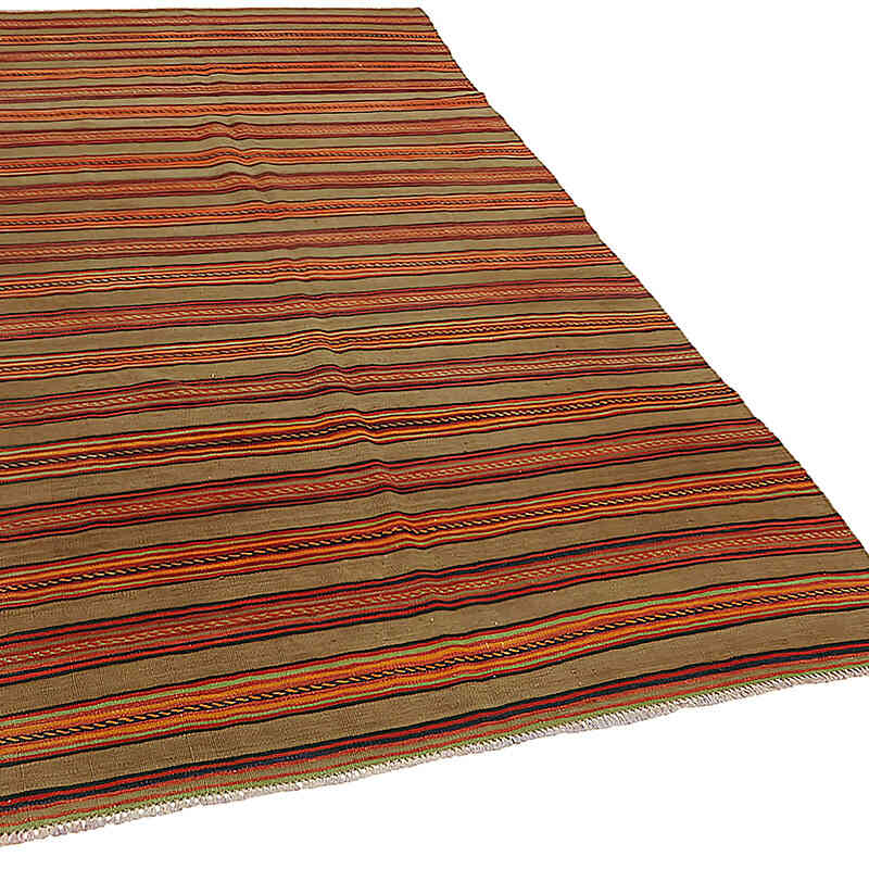 Alfombra Vintage Anatolian Kilim - 153 cm x 270 cm - K0079152