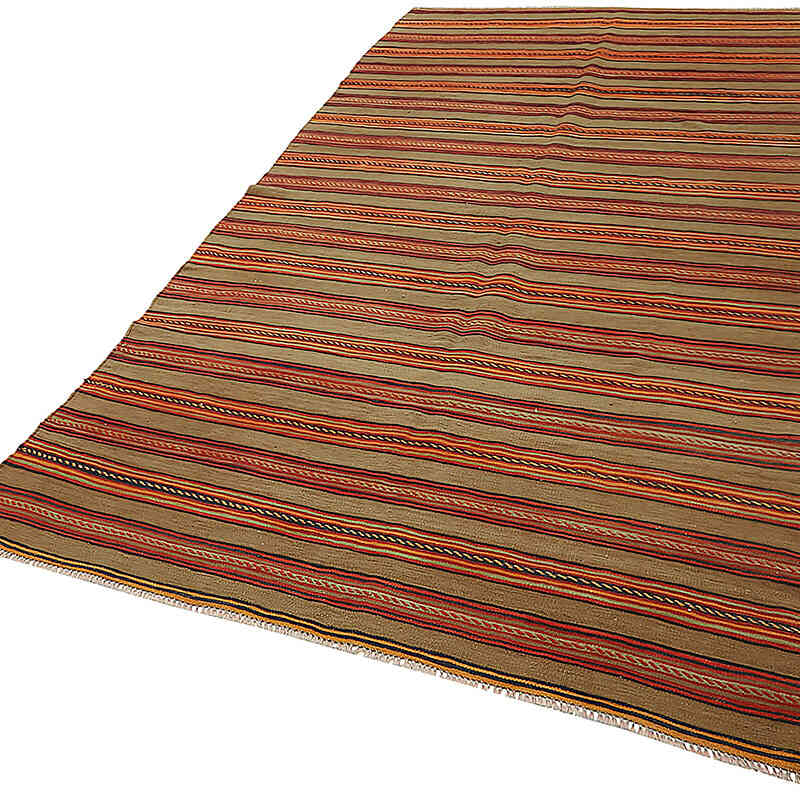 Alfombra Vintage Anatolian Kilim - 153 cm x 270 cm - K0079152