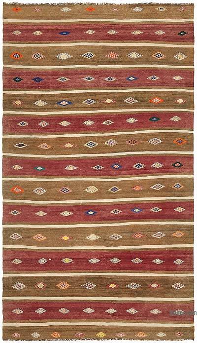 Alfombra Vintage Anatolian Kilim - 167 cm x 293 cm