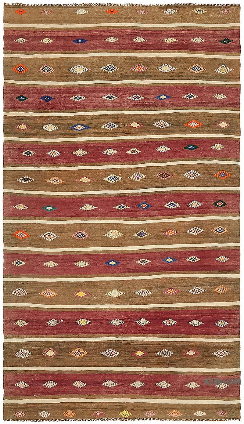 Alfombra Vintage Anatolian Kilim - 167 cm x 293 cm - K0079159