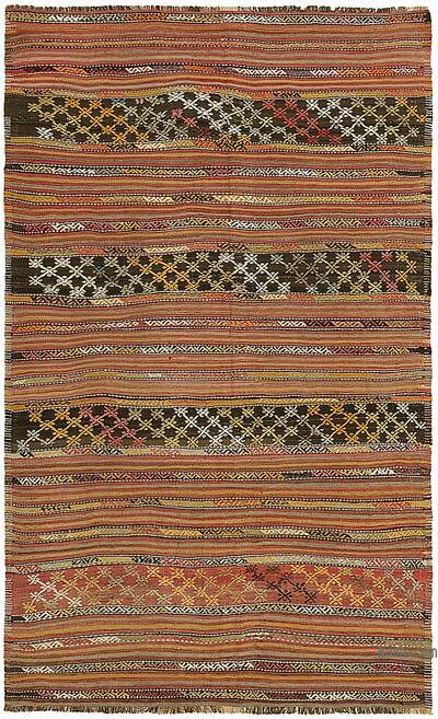 Vintage Kilim, Turkish Kilim, Runner Kilim, Antique Kilim, 30x154 inches Beige Kilim, Decorative Kilim, Hallway Kilim, cheapest 2479