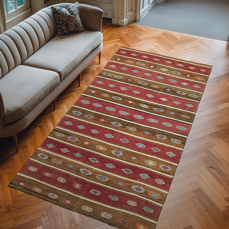 Vintage Anadolu Kilim - 162 cm x 305 cm - K0079168
