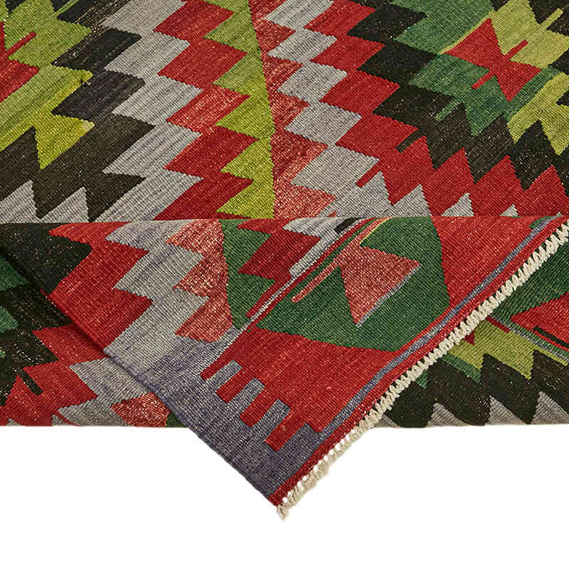 Vintage Anatolian Kilim Rug - 5' 11" x 11' 6" (71" x 138") - K0079169