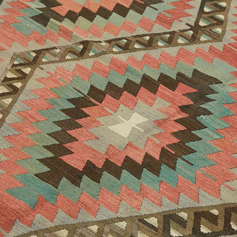 Alfombra Vintage Anatolian Kilim - 195 cm x 357 cm - K0079170