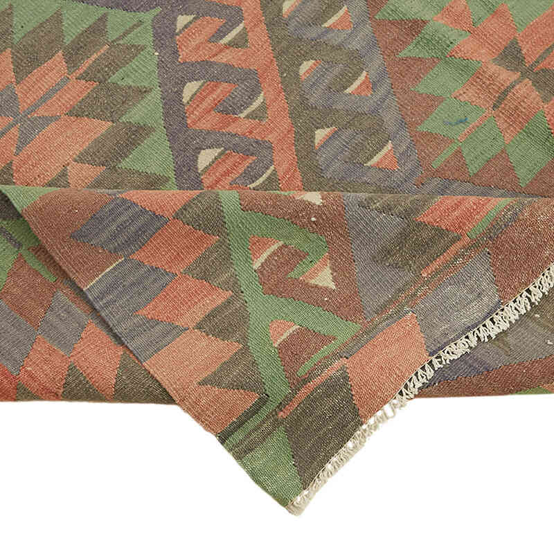 Vintage Anatolian Kilim Rug - 5' 6" x 10' 10" (66" x 130") - K0079171