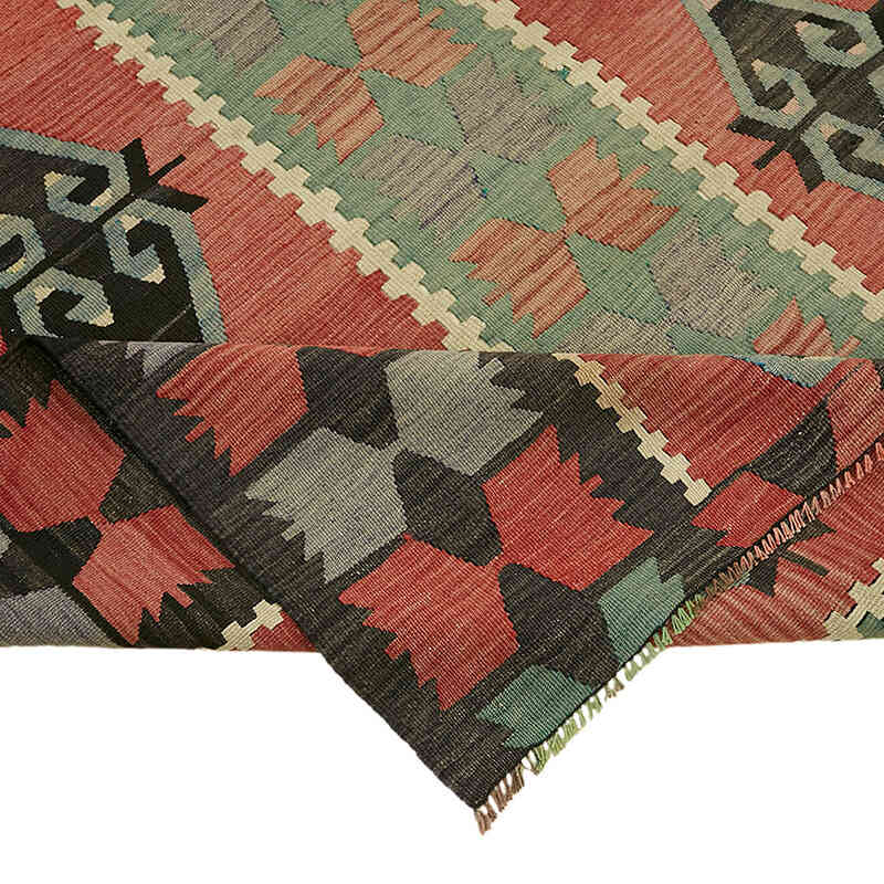 Vintage Anatolian Kilim Rug - 6' 5" x 10' 6" (77" x 126") - K0079179