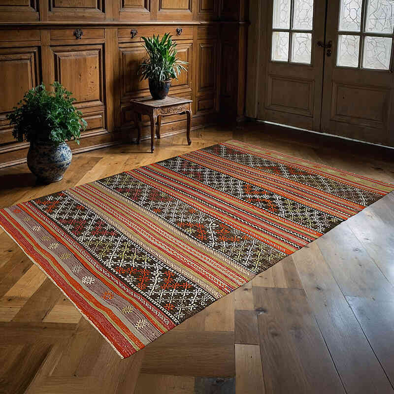 Vintage Anadolu Kilim - 174 cm x 255 cm - K0079183