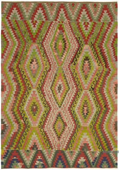 Vintage Anadolu Kilim - 204 cm x 286 cm