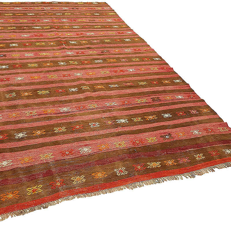 Alfombra Vintage Anatolian Kilim - 203 cm x 328 cm - K0079187