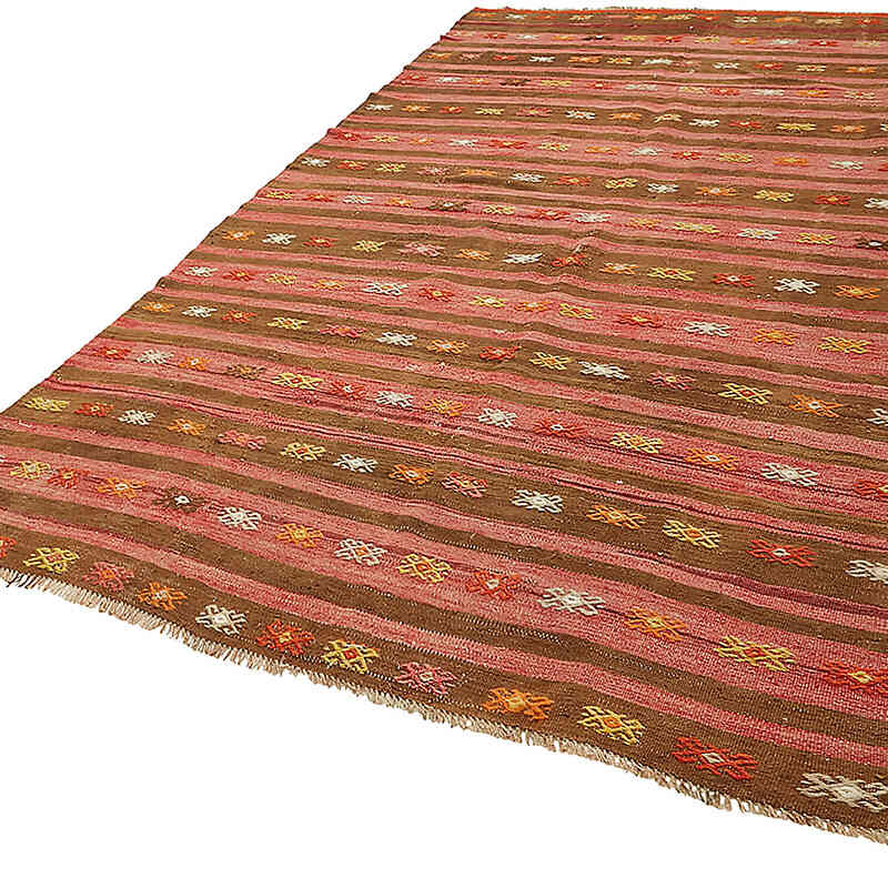 Alfombra Vintage Anatolian Kilim - 203 cm x 328 cm - K0079187