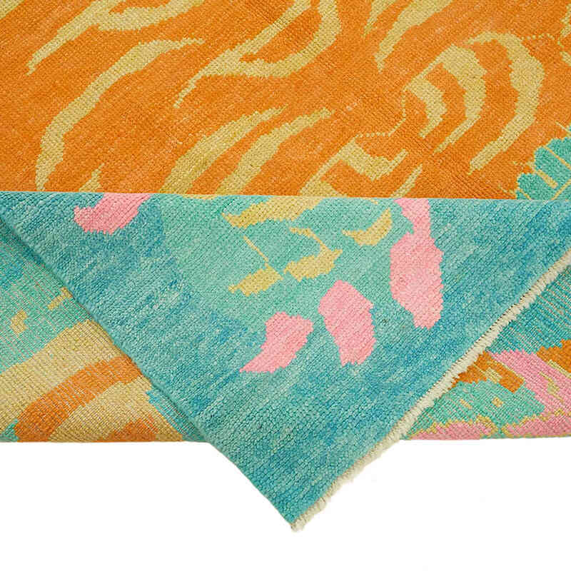 Alfombra Nueva de Nudo a Mano con Diseño de Tigre - 220 cm x 310 cm - K0079190