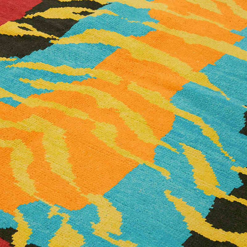 Alfombra Nueva de Nudo a Mano con Diseño de Tigre - 228 cm x 305 cm - K0079224