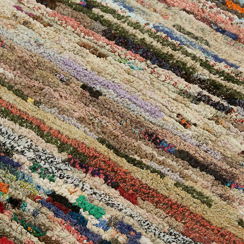 New Hand-Knotted Tiger Rug - 4' 11" x 6' 8" (59" x 80") - K0079245