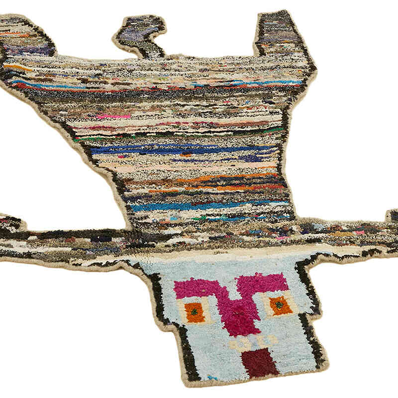 Yeni Kaplan Desenli Halı - 135 cm x 176 cm - K0079246