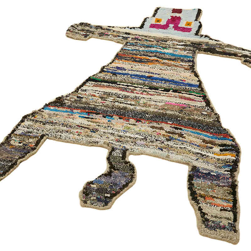 Yeni Kaplan Desenli Halı - 135 cm x 176 cm - K0079246