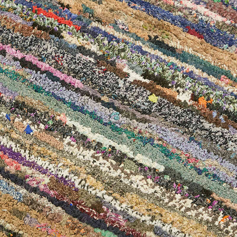 Alfombra Nueva de Nudo a Mano con Diseño de Tigre - 145 cm x 183 cm - K0079247