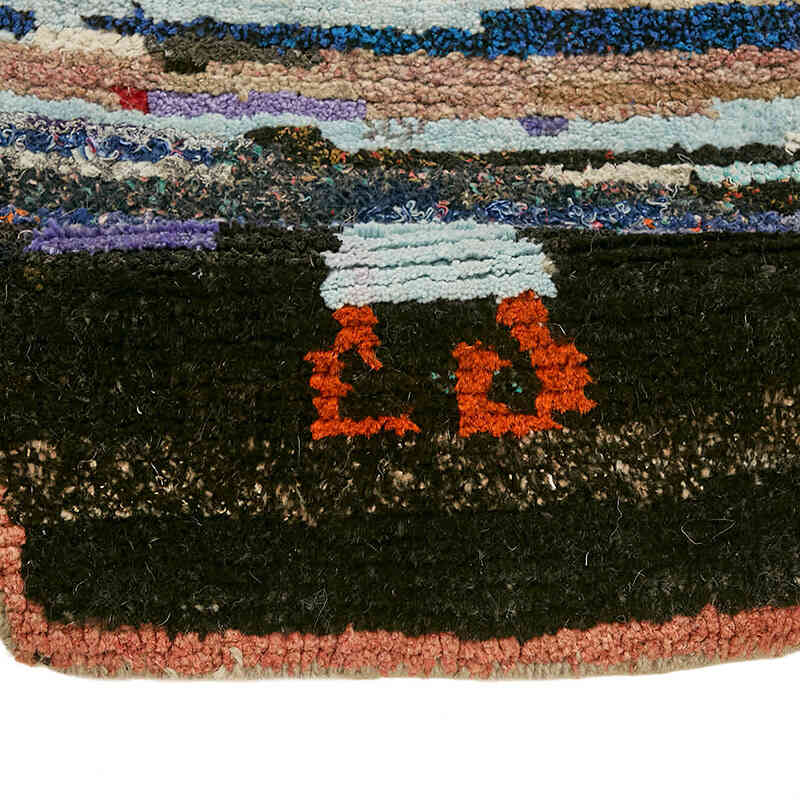 Alfombra Nueva de Nudo a Mano con Diseño de Tigre - 145 cm x 183 cm - K0079247