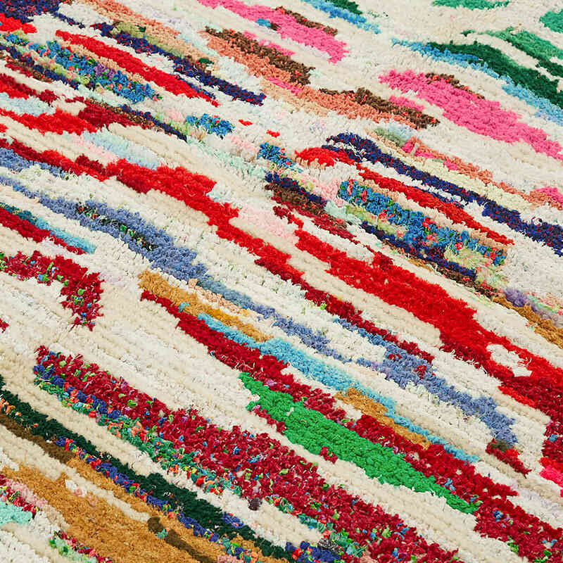 New Hand-Knotted Tiger Rug - 6' 11" x 10' 1" (83" x 121") - K0079249