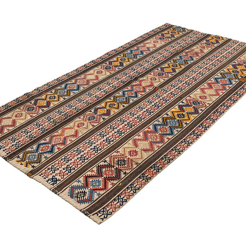 Vintage Anatolian Flatweave - 4'  x 7' 5" (48" x 89") - K0079270