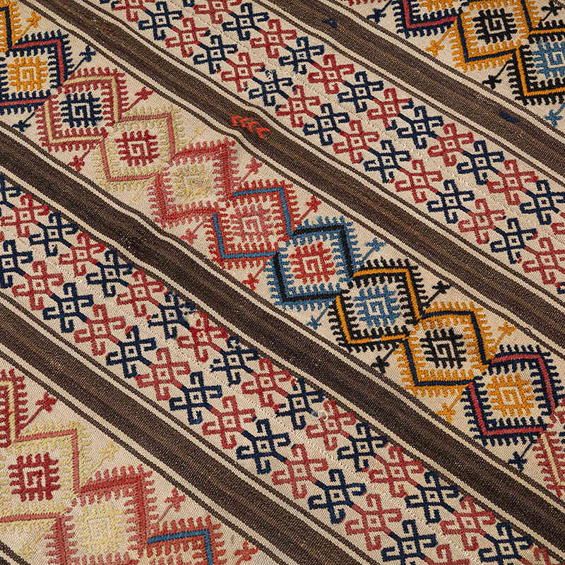 Vintage Anatolian Flatweave - 4'  x 7' 5" (48" x 89") - K0079270
