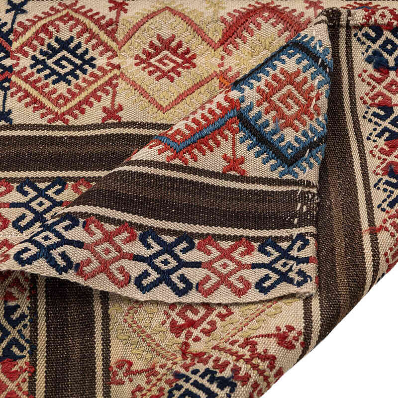 Vintage Anatolian Flatweave - 4'  x 7' 5" (48" x 89") - K0079270