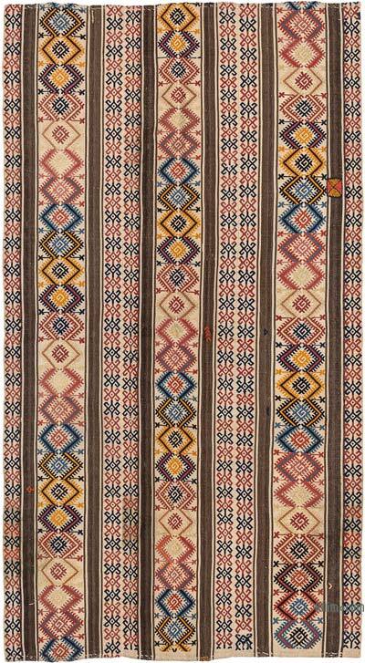 Alfombra Vintage Anatolian Kilim - 123 cm x 227 cm