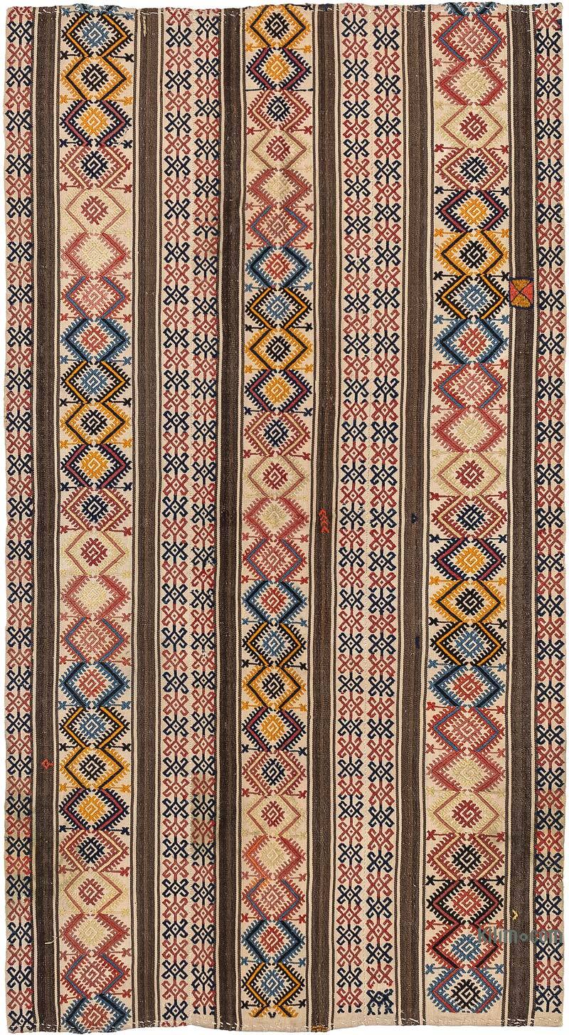 Vintage Anatolian Flatweave - 4'  x 7' 5" (48" x 89") - K0079270