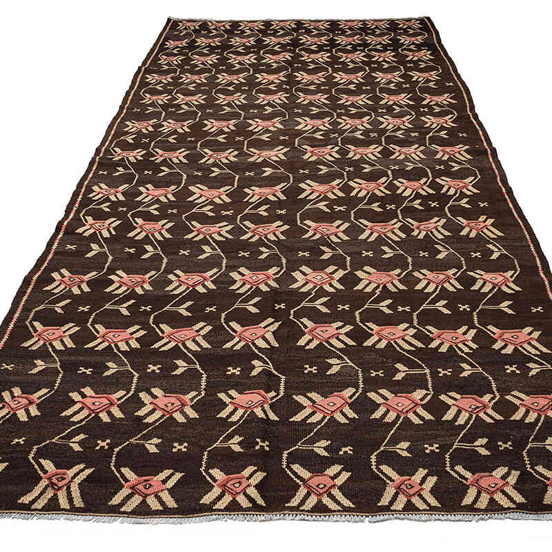 Vintage Artvin Kilim Rug - 5' 5" x 10' 2" (65" x 122") - K0079274