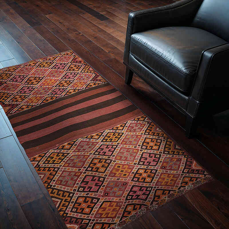 Vintage Bayburt Kilimi - 102 cm x 175 cm - K0079275