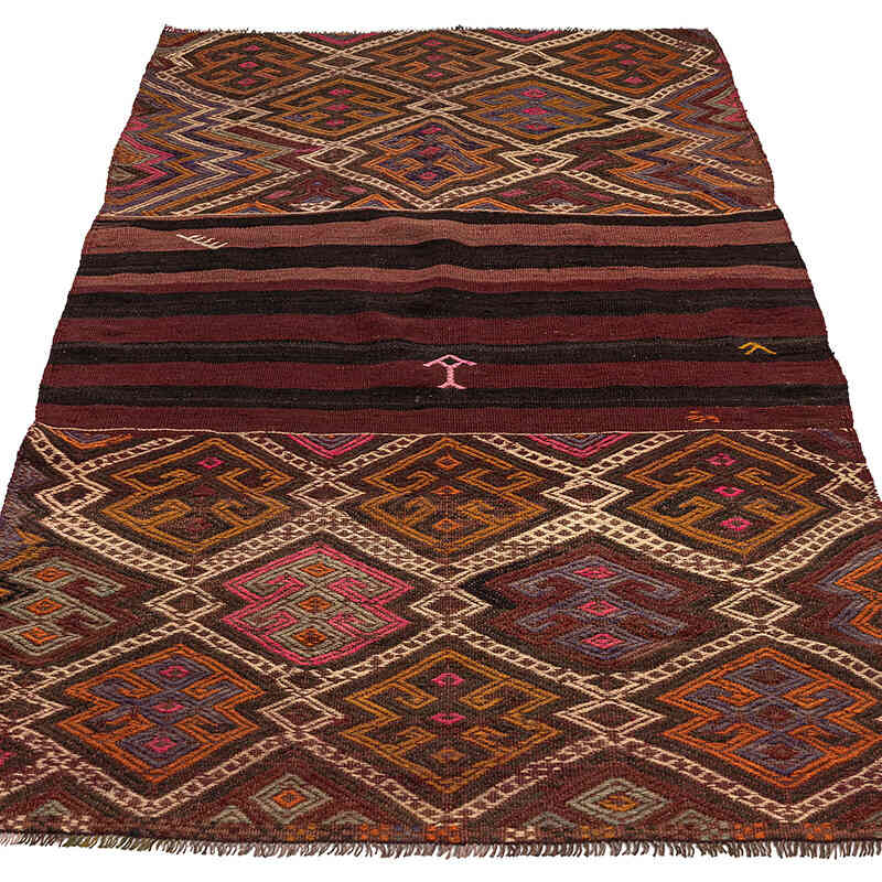 Vintage Bayburt Kilimi - 104 cm x 177 cm - K0079279