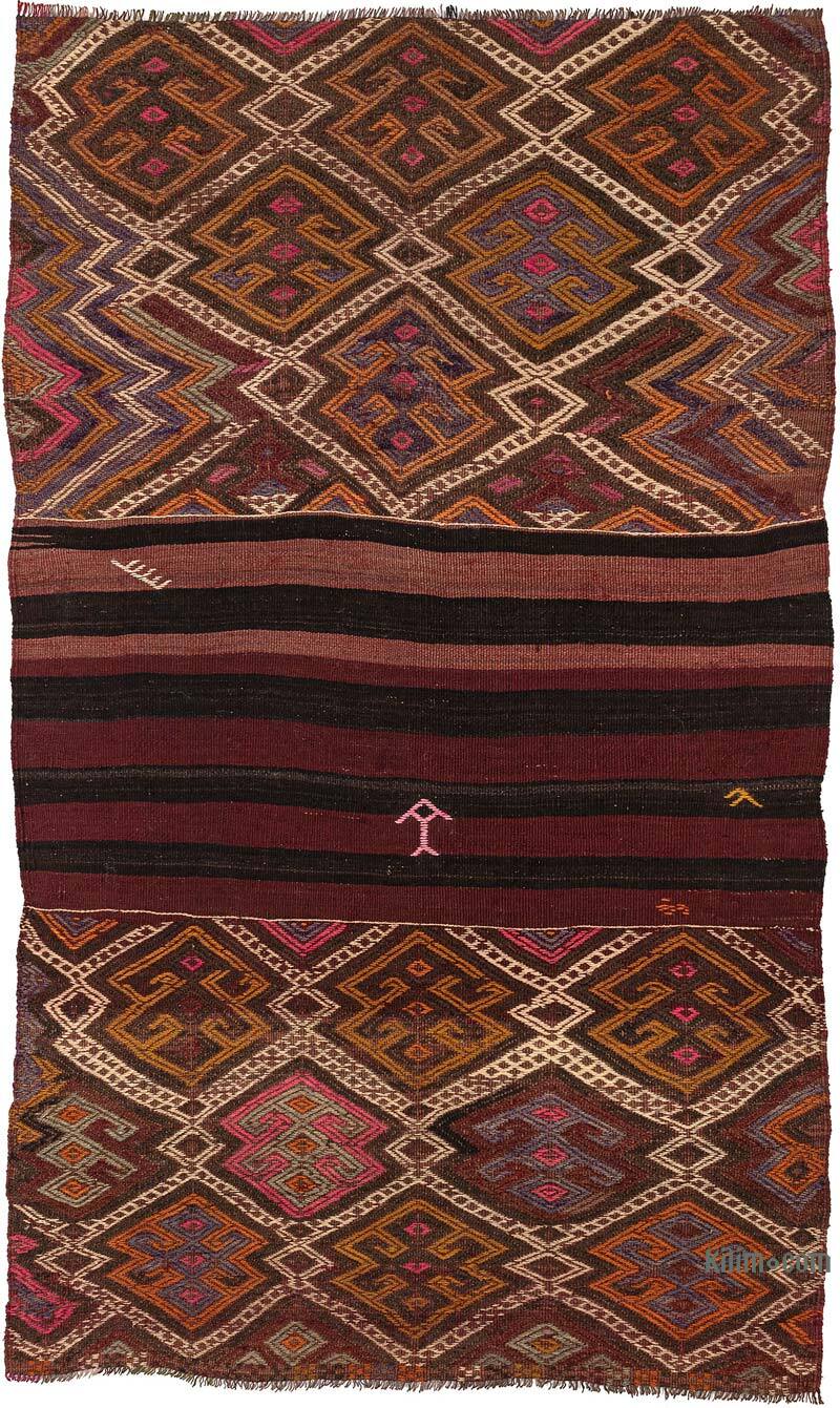 Vintage Bayburt Kilimi - 104 cm x 177 cm - K0079279