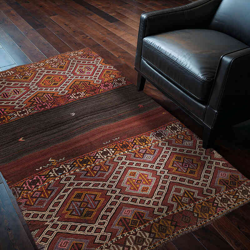 Vintage Bayburt Kilimi - 120 cm x 180 cm - K0079280