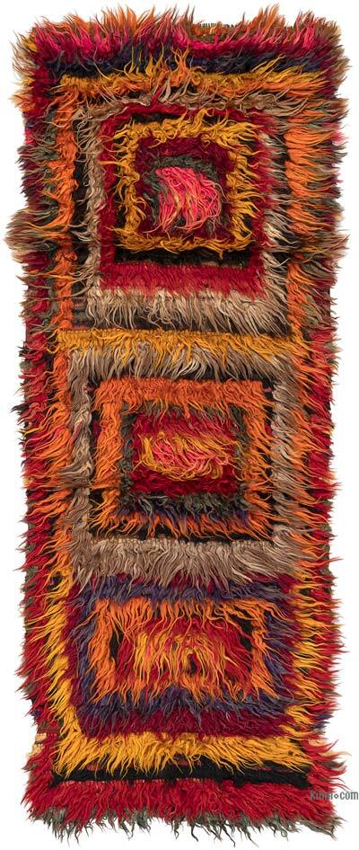 Vintage Anadolu Tülü - 100 cm x 250 cm