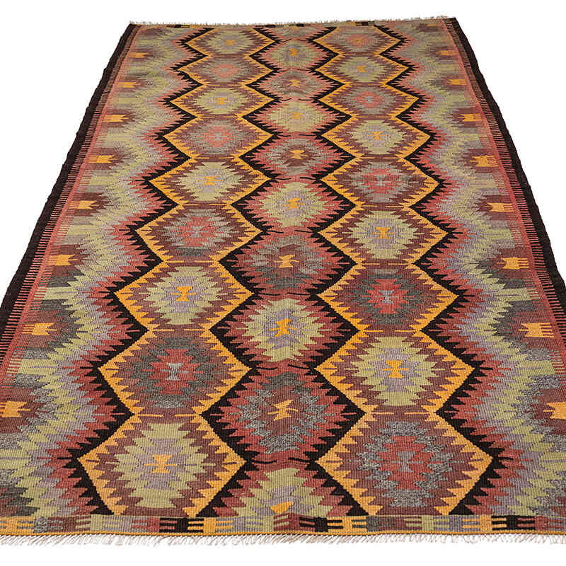 Alfombra Vintage Antalya Kilim - 136 cm x 252 cm - K0079282