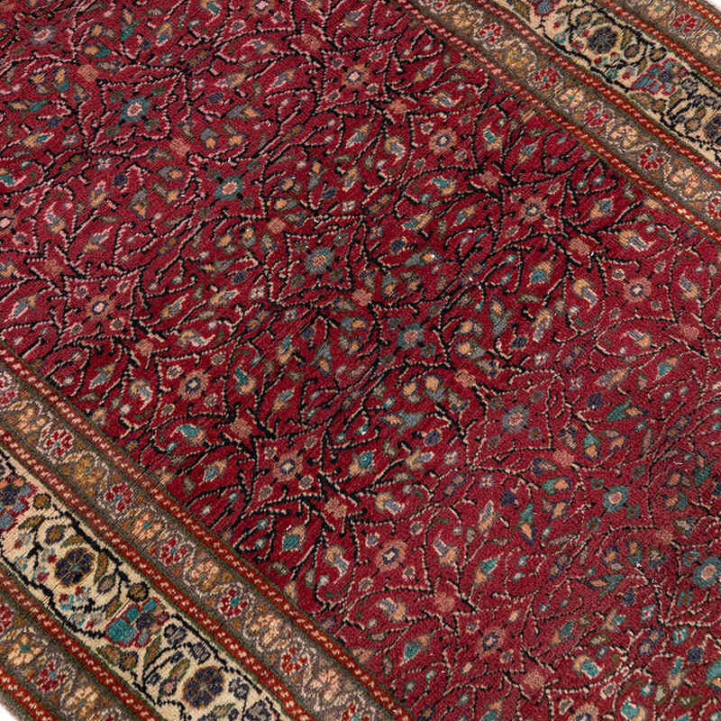 Alfombra Vintage Turca Anudada a Mano - 101 cm x 175 cm - K0079284