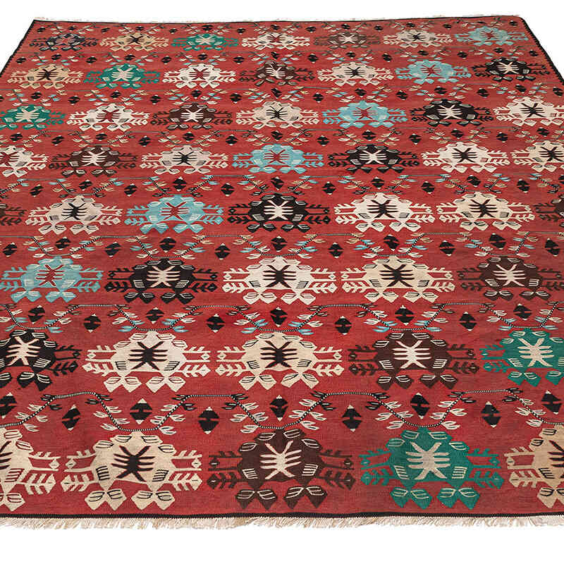 Alfombra Vintage Sharkoy Kilim - 200 cm x 245 cm - K0079288