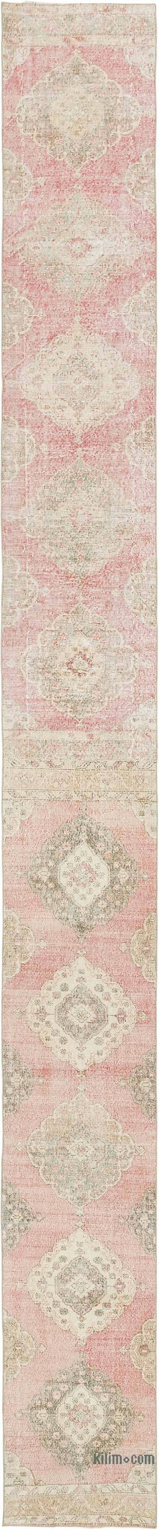 Vintage Turkish Runner Rug - 2' 6" x 24' 6" (30" x 294") - K0079295
