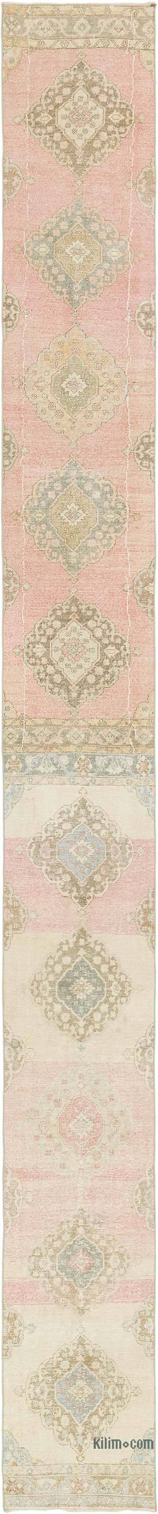 Vintage Anadolu Yolluk - 71 cm x 715 cm - K0079297