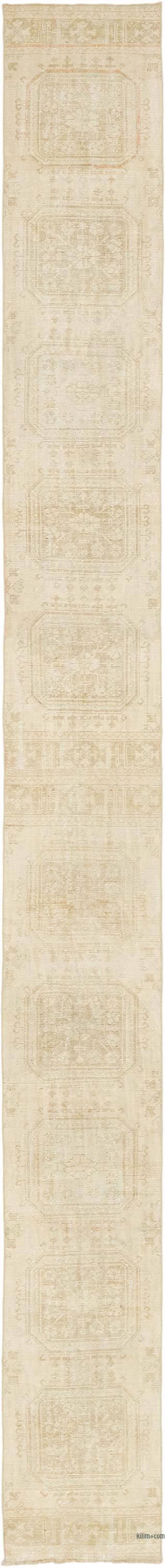 Alfombra Turca Vintage de pasillo - 71 cm x 708 cm