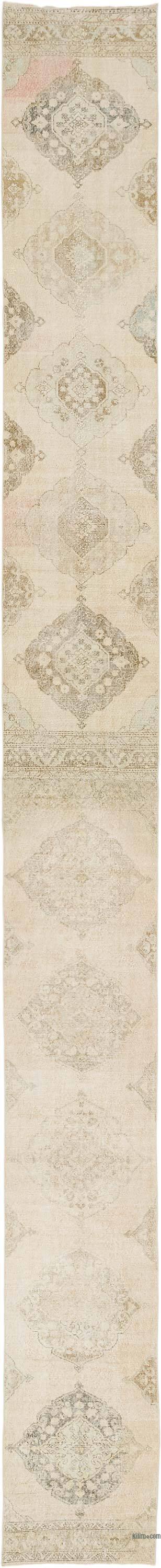 Vintage Turkish Runner Rug - 2' 6" x 25'  (30" x 300")