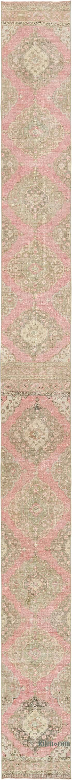 Vintage Turkish Runner Rug - 2' 5" x 27' 3" (29" x 327") - K0079312
