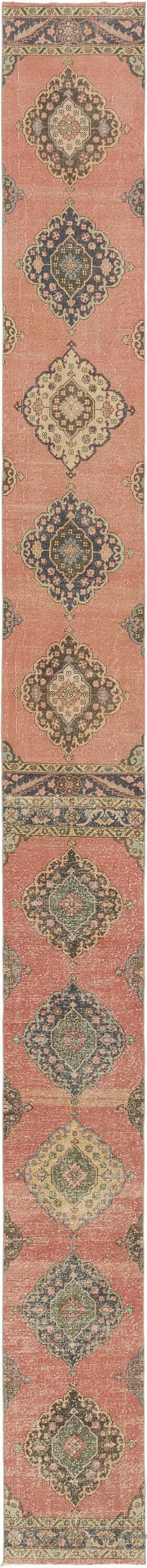Vintage Turkish Runner Rug - 2' 4" x 25' 9" (28" x 309")