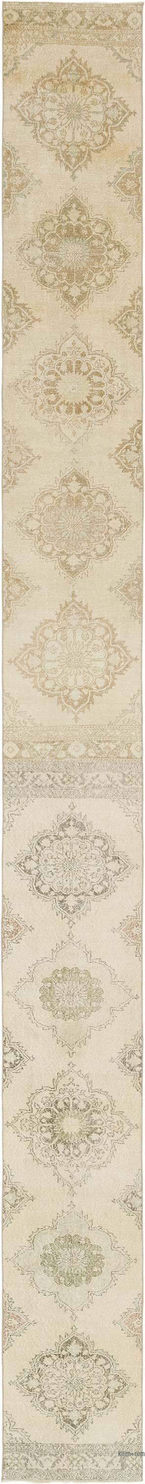 Vintage Turkish Runner Rug - 2' 4" x 24' 6" (28" x 294")
