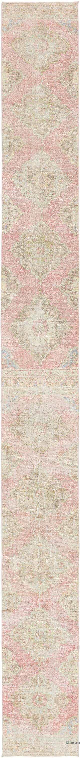 Vintage Turkish Runner Rug - 2' 6" x 24' 9" (30" x 297")