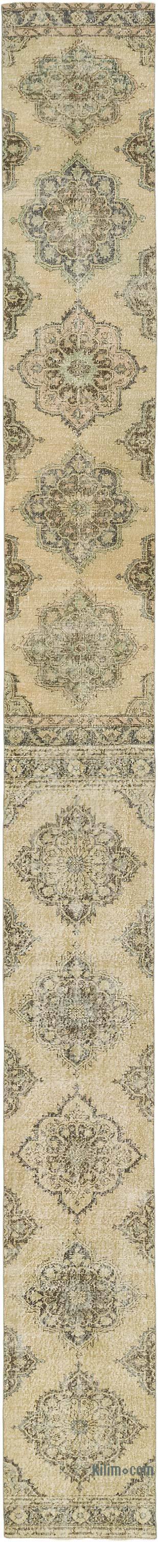 Vintage Anadolu Yolluk - 74 cm x 754 cm - K0079317