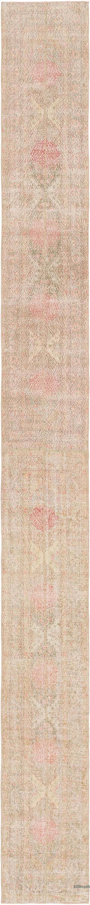 Vintage Turkish Runner Rug - 2' 5" x 25' 3" (29" x 303")